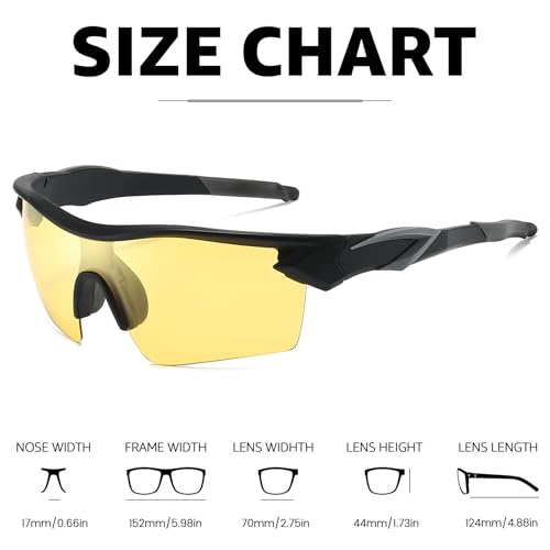 Image of Myiaur Night Vision Glasses for Men & Women
