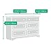 Sauder Palladia Dresser, Select Cherry finish