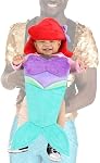 Disney Little Mermaid Ariel Baby Carrier Cover Costume, Infant Halloween Costume Character