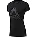 Reebok Os AC Graphic Tee T-Shirt pour Femme S Noir