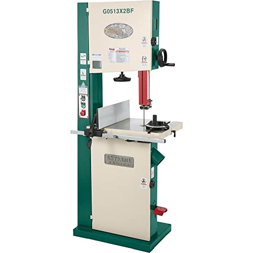 Grizzly Industrial G0513X2BF - 17' 2 HP Extreme-Series Bandsaw w/Cast-Iron Trunnion & Foot Brake