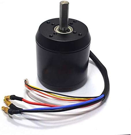 C6374 170KV Efficience Brushless Belt Sensored Motor for Electric Skateboard Longboarding (C6374, 170KV)