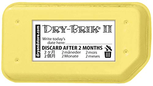 Dry-Brik® II Desiccant Blocks - 12 Blocks (4 Packs of 3 Blocks)| Replacement Moisture Absorbing Block for the Global II and Zephyr by Dry & Store | Hearing Device Dehumidifiers - Thumbnail 3