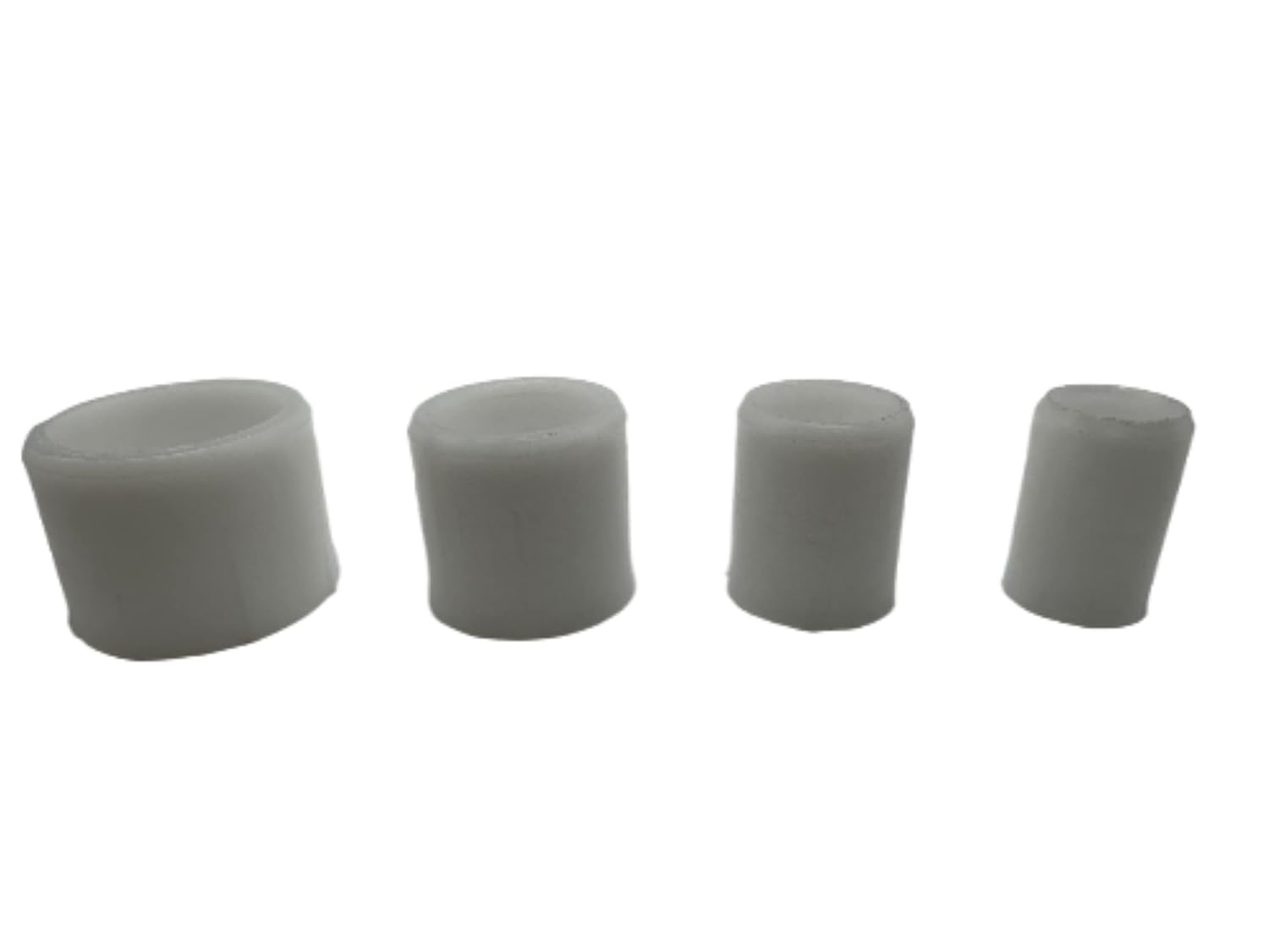 Bench Grinder Arbor Adapter Wheel Bushings, Reducing Bushing Arbor Adapters for 1/2" Thick Bench Grinding Wheels with 1-1/4” or 1” Hole, Arbor Adapter Reduces to ¾”, 5/8”, ½” Shaft Sizes