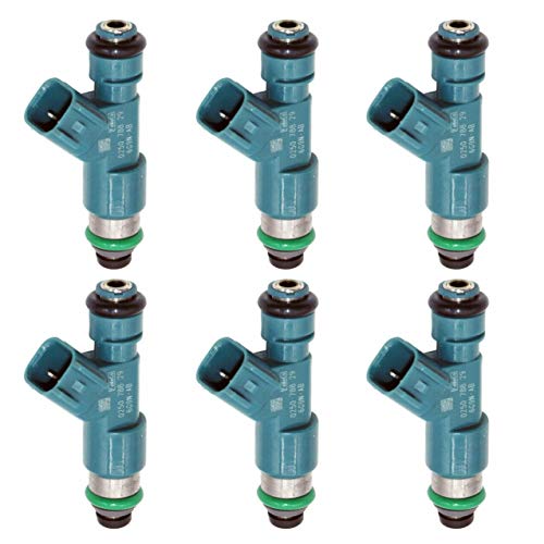 IXGKHC Set of 6Pcs OE Fuel Injector Fit 2007-2014 for Volvo S80 V70 XC60 70 90 6G9N-AB 30777501 LR001982