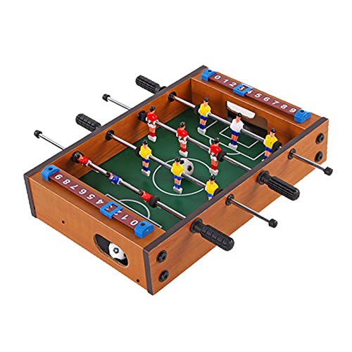 Stylebest Juego de Futbolín con Jugadores Sólidos para 2 a 4 Personas, Juego de Padres e Hijos, Diseño Duradero de Madera