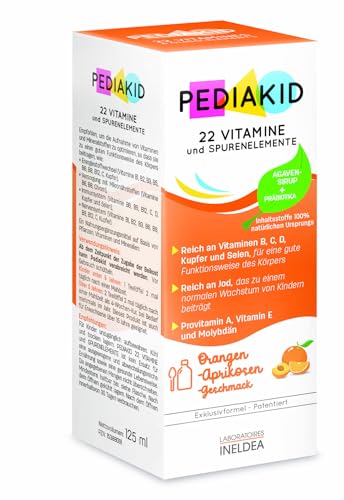 Pediakid 22 Vitamins and trace elements 125 ml of Ineldea