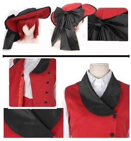 Amazon.co.jp: 黒執事 マダム・レッド コスプレcosplay衣装