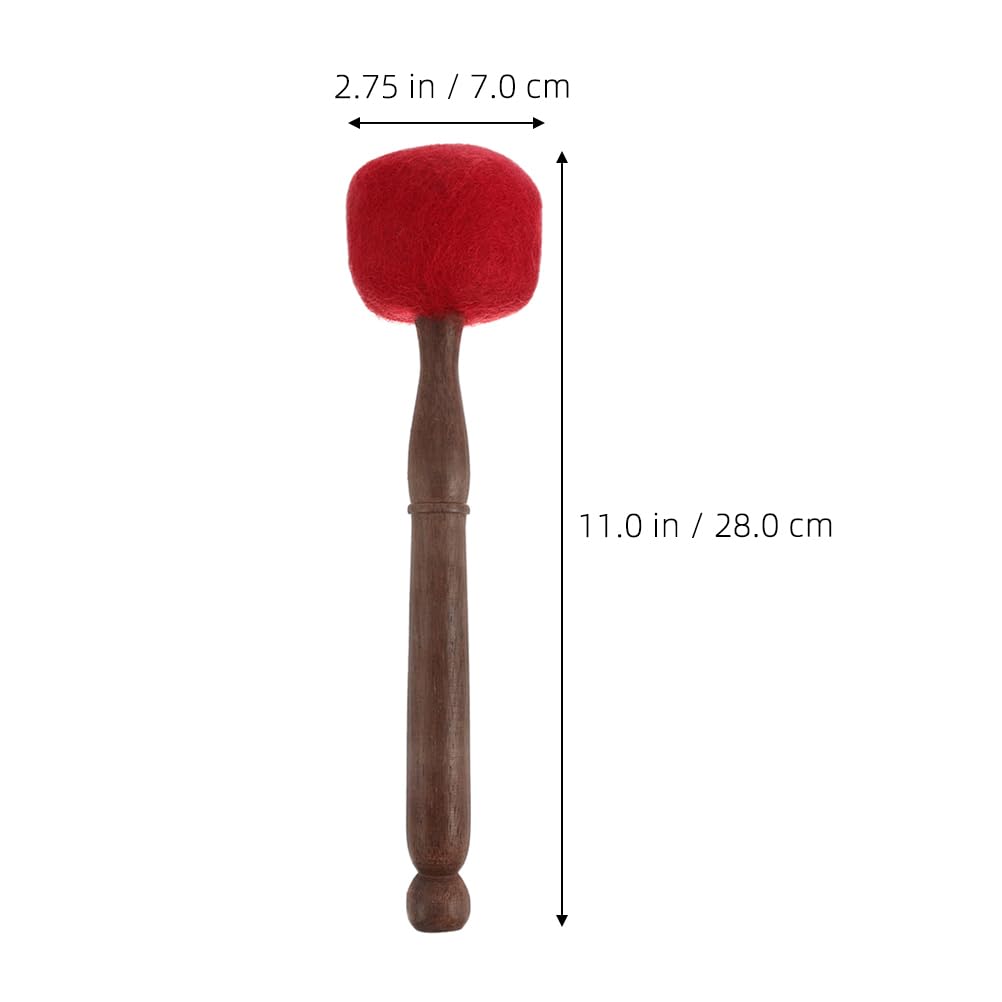 Vaguelly Wooden Mallet 11.02In Sound Bowl Knocking Stick for Tibetan Singing Bowls Meditation Yoga Gong Accessories - Image 2