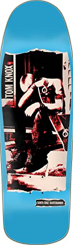 Santa Cruz Skateboards Tom Knox Punk Reissue Old School Skateboard Deck - 9.89
