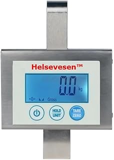 Helsevesen All Stainless Steel Professional Digital Patient Lift Scale，Compatible with Hoyer, Invacare, McKesson, Drive, Lumex, Medline, Joerns and Other Patient Lifts (Deluxe, 1,000 lbs.)