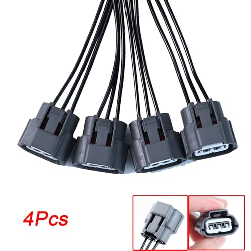 Prise bobine d'allumage Nissan cassée ? Solution faisceau femelle J48817102 x4 - 5