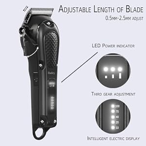 Haokry Hair Clippers for Men Barber Clippers for Hair Cutting&Grooming — photo 3 of 6