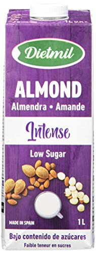 NUTRIOPS DIETMIL Almendra Intense Low Sugar 1 L, No aplicable