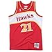 Produktbild Mitchell & Ness Dominique Wilkins #21 Atlanta Hawks 1986-87 Swingman NBA Trikot Rot, XXL