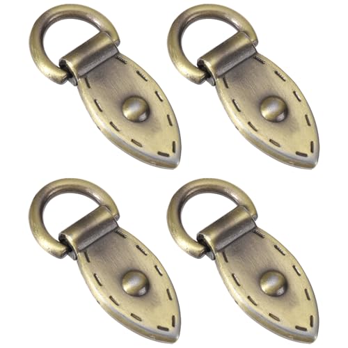 PATIKIL Bag Side Clip Buckle, 4 Pcs Metal Purse Suspension