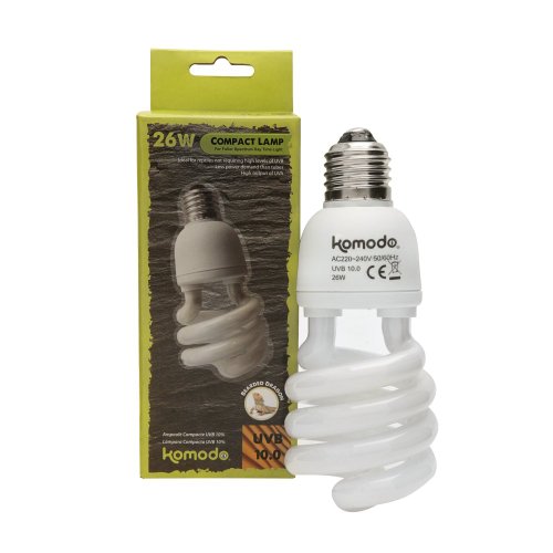Happy Pet Komodo Compact Lamp UVB 10.0 ES 15w