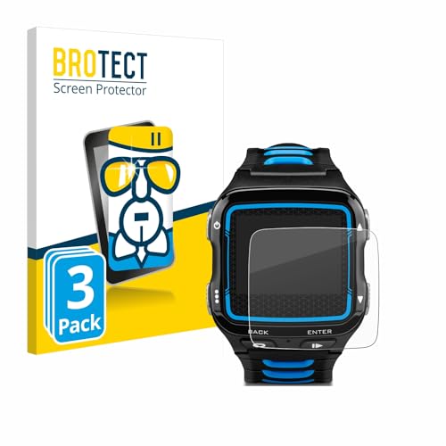 BROTECT Protector Pantalla Cristal para Garmin Forerunner 920XT Protector Vidrio (3 Unidades) - [Dureza 9H, Anti-Arañazos]