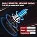 Fit For Mazda CX-5 2013-2016 High Performance Halogen Headlight Bulbs,9005 High Beam + H11 Low Beam Headlamp Replacement Bulbs Kit, 5000K Super Bright White Light, Plug and Play, Pack of 4