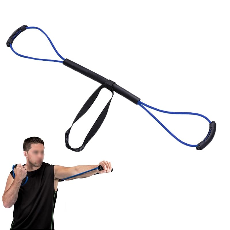 zalati Bandas de resistencia para boxeo, cuerda de resistencia con asas para MMA, entrenamiento de brazos de agilidad, 25 libras