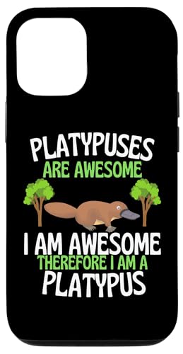 Platypuses Are Awesome 面白くてかわいいカモノ愛好家 スマホケース iPhone 12/12 Pro 用