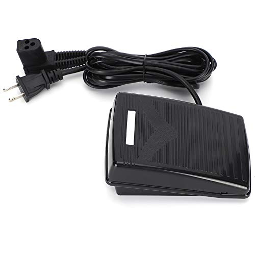 Pedal para controle de pés, alta resistência, estilo antigo, pedal para máquina de costura, multifun
