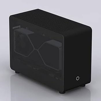 PCケース(自作PC用) GEEEK A50 PLUS  Mini-itx Case GEEEK A50 PLUS V2.0 MINI-ITX CASE White Chassis Clear