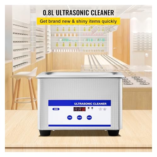 Bain à ultrasons 0,8 L lave-vaisselle d'appoint pour petits objets - 4