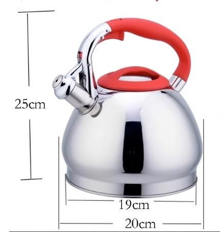 Bouilloire à thé LeGDOr inox 304, l'élégance durable de 3 L - 3