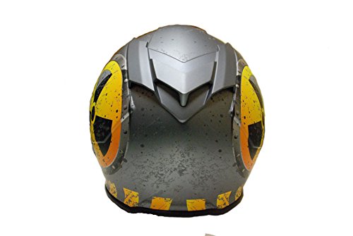 Torc T14B Bluetooth Integrated Mako Nuke Full Face Helmet (Flat Grey, X-Small) #TOP2