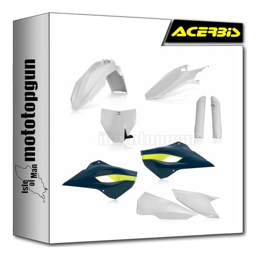 Cache carenage replica Acerbis 0017706.553.016 pour moto Husqvarna TC 125 2014 2015 Mototopgun