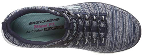 Skechers Skechers Women's Empire D'lux Trainers, Blue Navy NVY, 2 UK