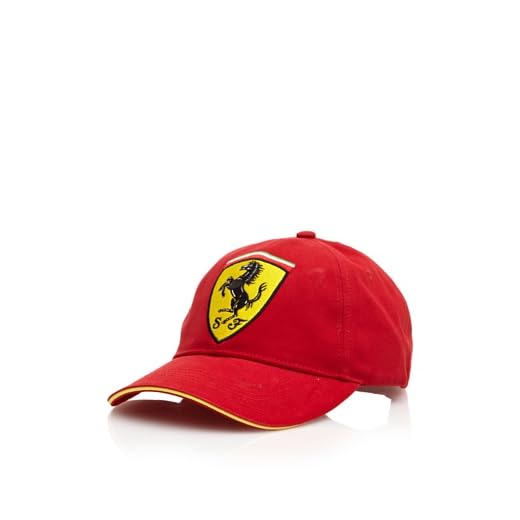 Ferrari Gorra Scudetto Rojo Única