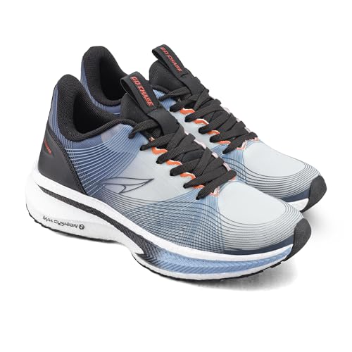 Image of ASIAN Hypercushion-09 Men's Running Shoes with Max Cushion Sole, Lace-Up Support, Lightweight Design for Running & Training