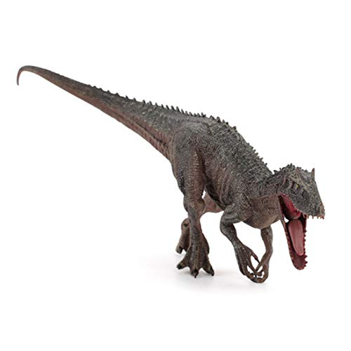 LOadSEcr Animals Models, Mini Forest Animal Figures, Movable Mouth PVC New Jurassics World Indominus Rex Action Figures Children Gift for Decoration C