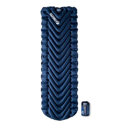 Klymit Static V Lightweight Sleeping Pad Navy