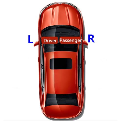 Glace de rétroviseur pour Mazda 3 BK 2003-2009 verre de remplacement Cafoucs