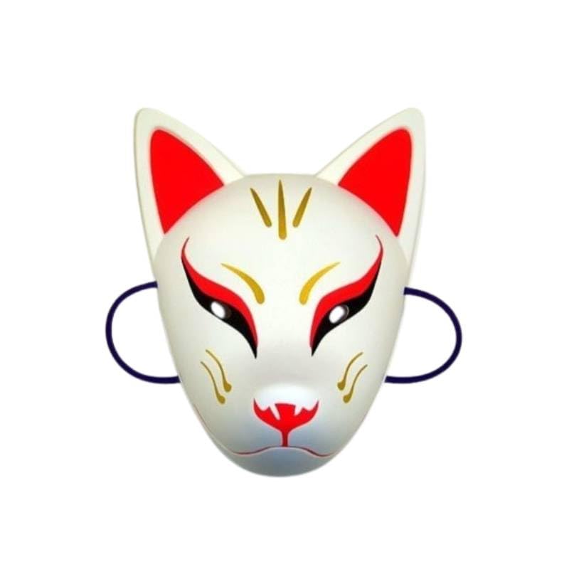 Amazon | [SMILE JAPAN FACTORY] お面 狐面 天狐 きつね マスク