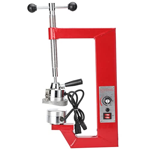 HOTSTORE Auto Tyre Repair Machine Kit Vulcanizing Machine Tire Patches Machine with 6 Moulds 140-165℃ Garage Equipment Tire Spreader Repair Tool Kit 110V for Car Truck