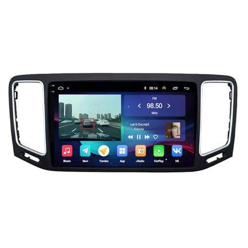 Navegador GPS multimedia para viajes familiares en Volkswagen Sharan 7N