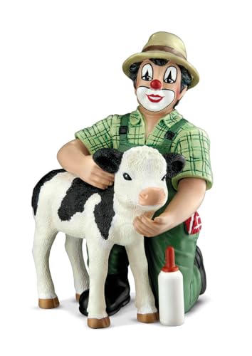 GILDE Clown Figur 'Stürmische Zeiten' - Handbemalte Sammler-Deko Aus Kunstharz, 15 Cm Hoch