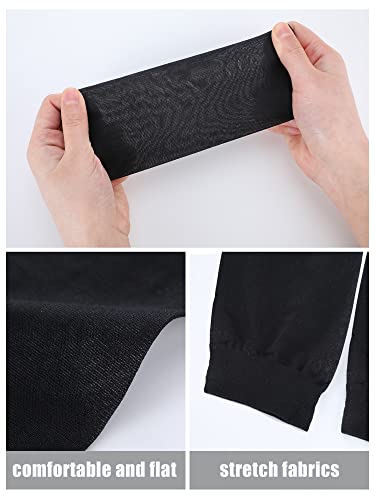 Geyoga 12 Pairs Sheer Ankle Socks Thin Nylon Transparent Ankle High Hosiery Socks Short Dress Stockings For Women And Girls (Black,Medium) #TOP4