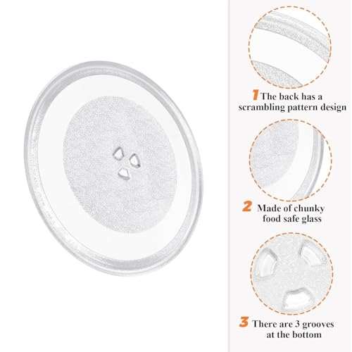 Image of FUSION STAR 12.5 inch Turntable Suitable for LG 28 litres Models Microwave Oven Turntable Glass Plate /Tray, Only for LG 28 L