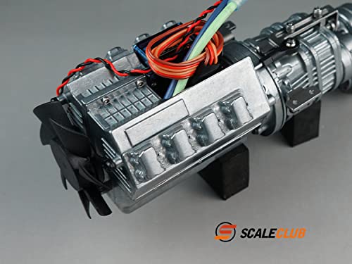 Amazon.co.jp: SCALECLUB 1/14 トラック・トレーラー モーター型