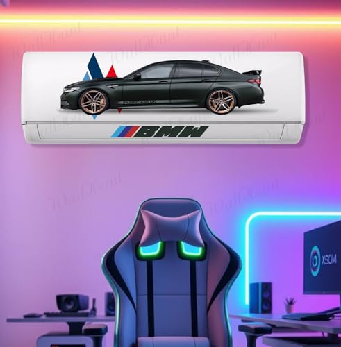 Image of Ac Car Wall Sticker for Living Room, Bedroom, Kids Room, Big Size Ac Sticker, 3D Sticker, PVC Vinyl wall Sticker Size All Ac Suitable #6