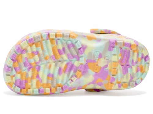 Image of Crocs Unisex-Child Classic Watercolor Marbled Clog