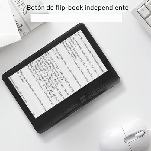 Miniatura 2 de Bk7019 Lector De Libros Electrónicos Portátiles De 7 Pulgadas Con Pantalla Colorida, Diseño, Soporte De Memoria 8g, Núcleo Arm9 De Alta Velocidad, Brillo Y Característica De Marcador Para Una
