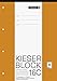 Produktbild Brunnen 1042926 KIESER-Block Lineatur 23 (A4, 50 Blatt, rautiert, 80 g/m², gelocht)