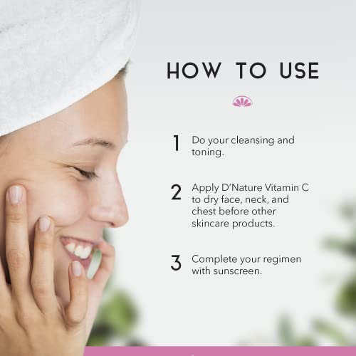 D'nature Mineral Vitamin C Face Moisturizer With Spf 20, Facial Moisturizing And Brightening Cream With Shea Butter, Kiwi Extract, Jojoba Oil And Avocado Oil, Vegan Ingredients, 1 Fl Oz #TOP6