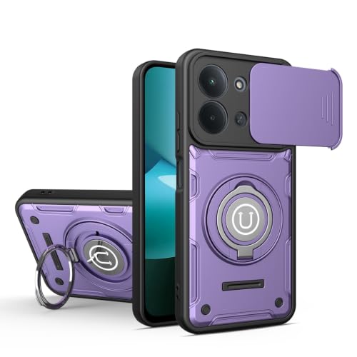 Housse de protection arrière Redmi 15C 4G avec cache caméra coulissant